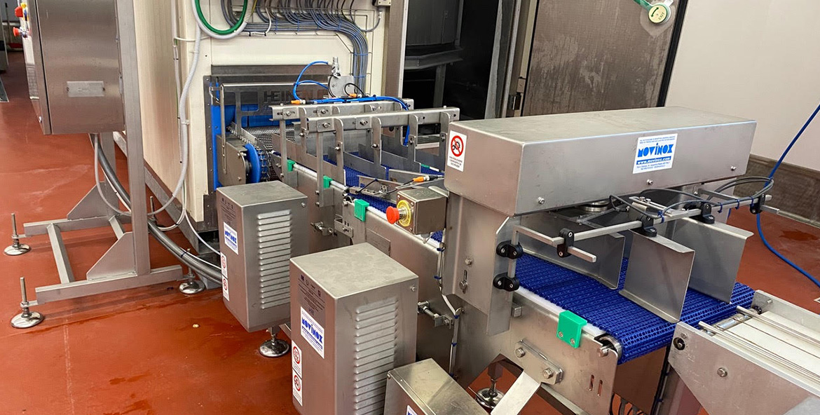 Ittico-linea automatica di surgelazione