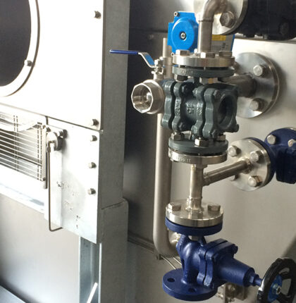 Impianti per scottatura dei vegetali