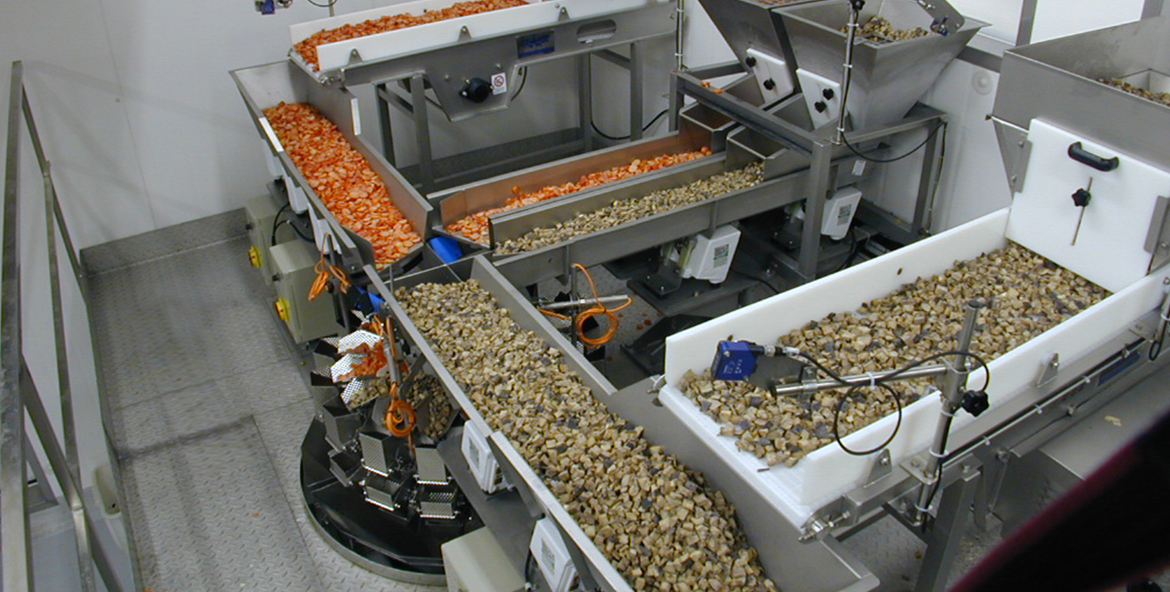 Linea per piatti pronti