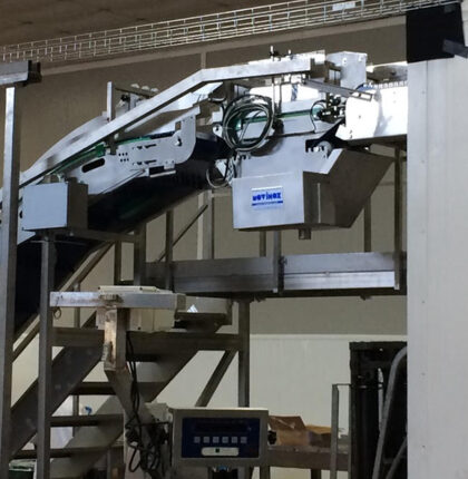 Linea automatica di surgelazione e confezionamento