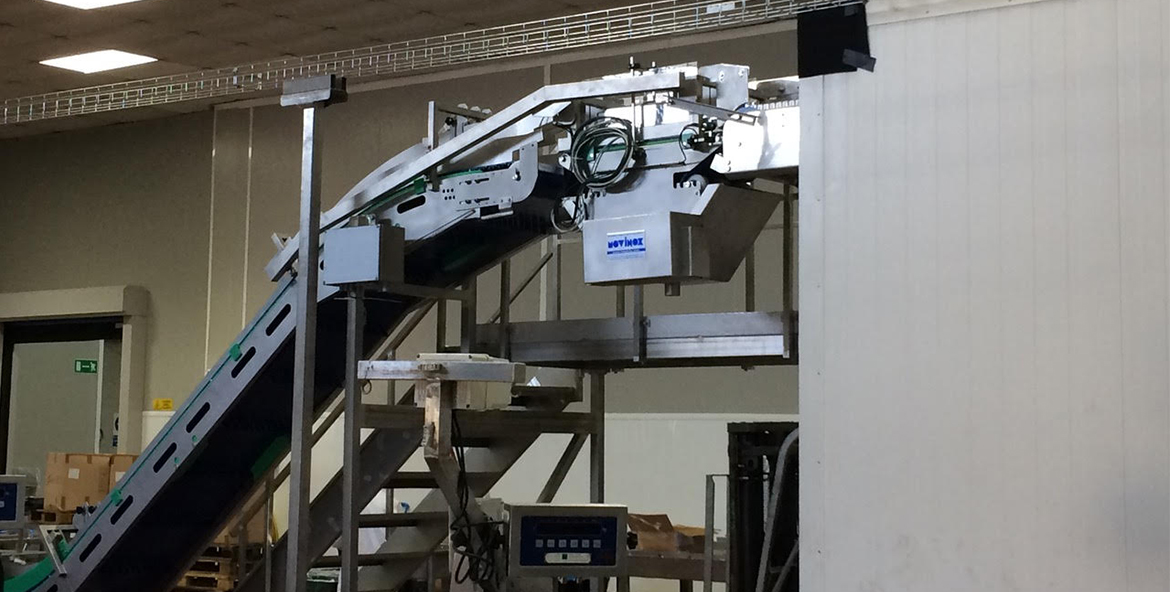 Linea automatica di surgelazione e confezionamento