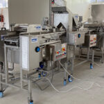 Linea pastellatura e panatura piatti pronti